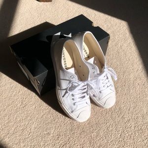Size 8 - Converse Jack Purcell ox sneakers white